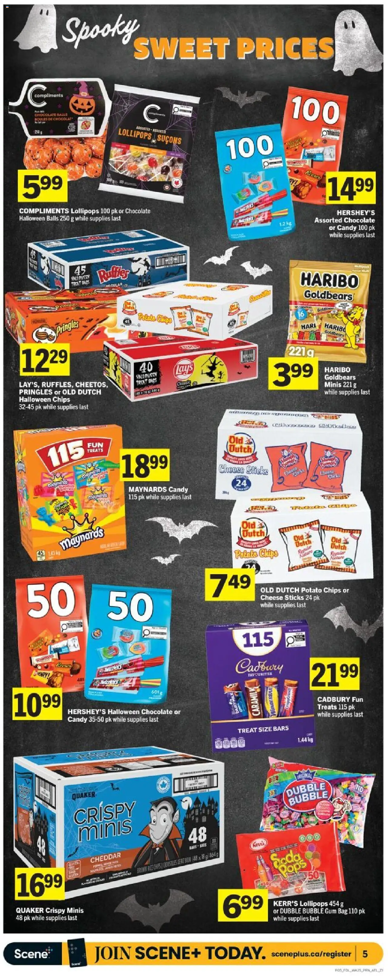 Foodland flyer valid from 16.10.2025 | Page: 6 | Products: Chips, Bag, Cheese, Chocolate