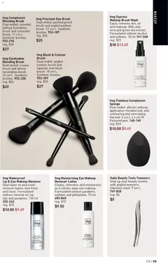 Preview of fmg Complexion Blending Brush, Dual ended: rounded buffing foundation brush and concealer brush. 17 cm L. Synthetic bristles. from shop Avon valid from 26.02.2026 | Page: 59