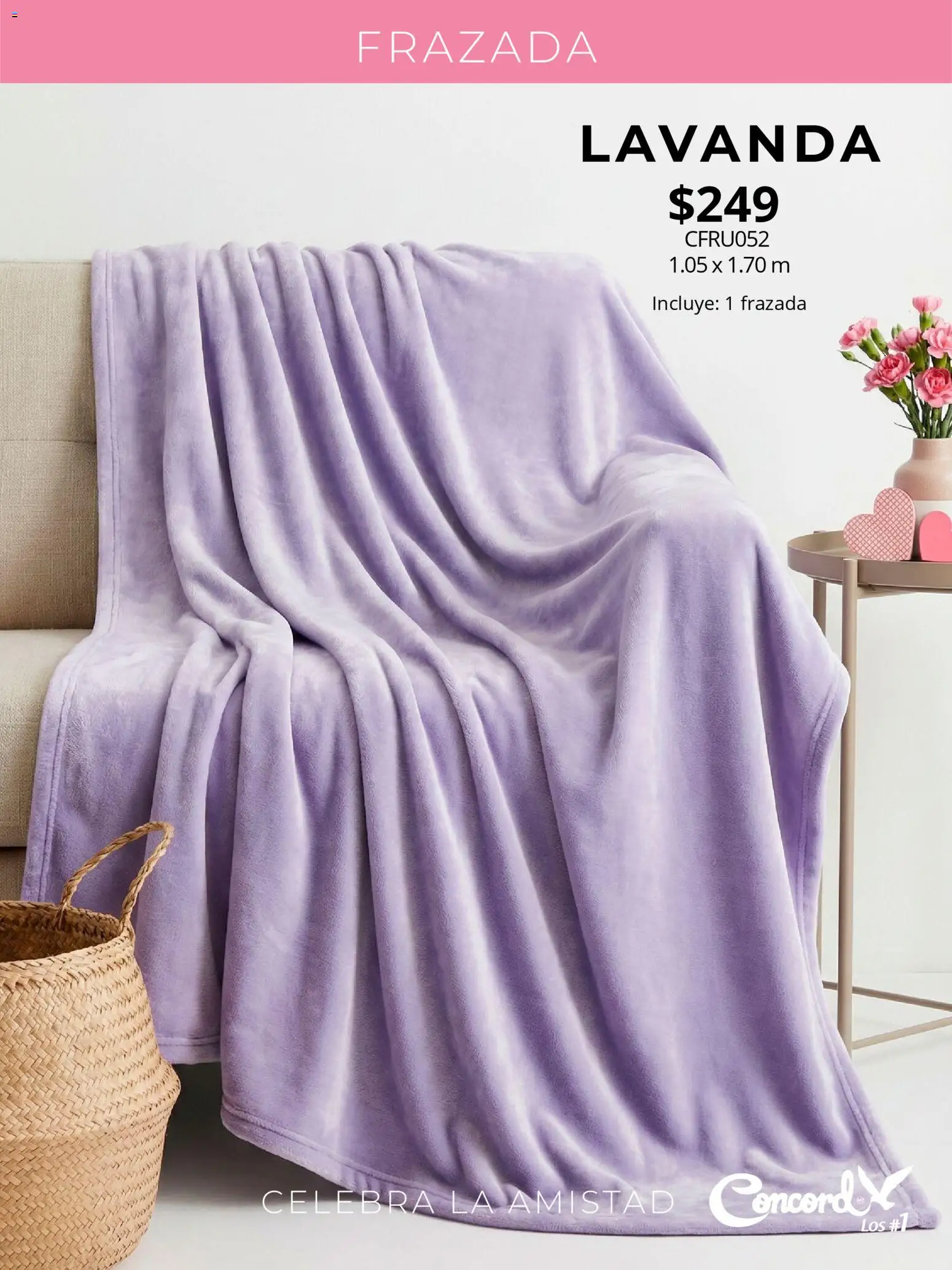 Nuevas ofertas de Colchas Concord válidas en toda la República Mexicana desde el 01.02.2026. ¡Encuentra las mejores ofertas en Colchas Concord catálogo San Valentín! | Página: 33