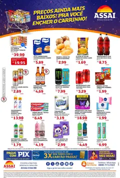 Encarte Assaí Atacadista - RR - Pré-Visualização do folheto da loja Assaí Atacadista, válido de 07.11.2025 | Página: 2 | Produtos: Desodorante, Cerveja, Carrinho, Telefone