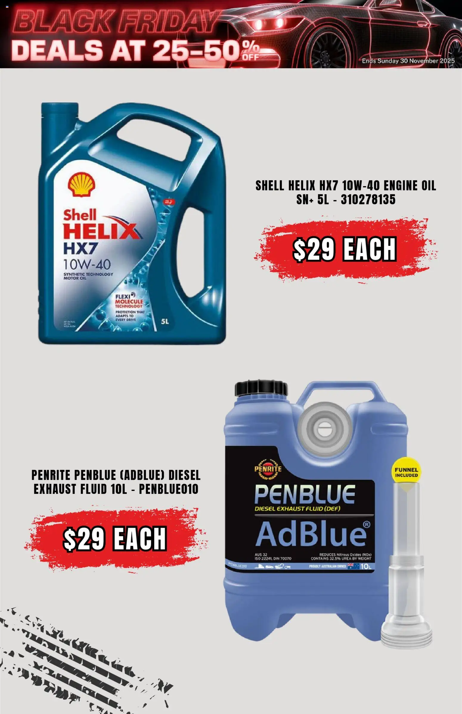 Repco catalogue - valid from 24.11.2025 | Page: 3 | Products: Oil, Weight