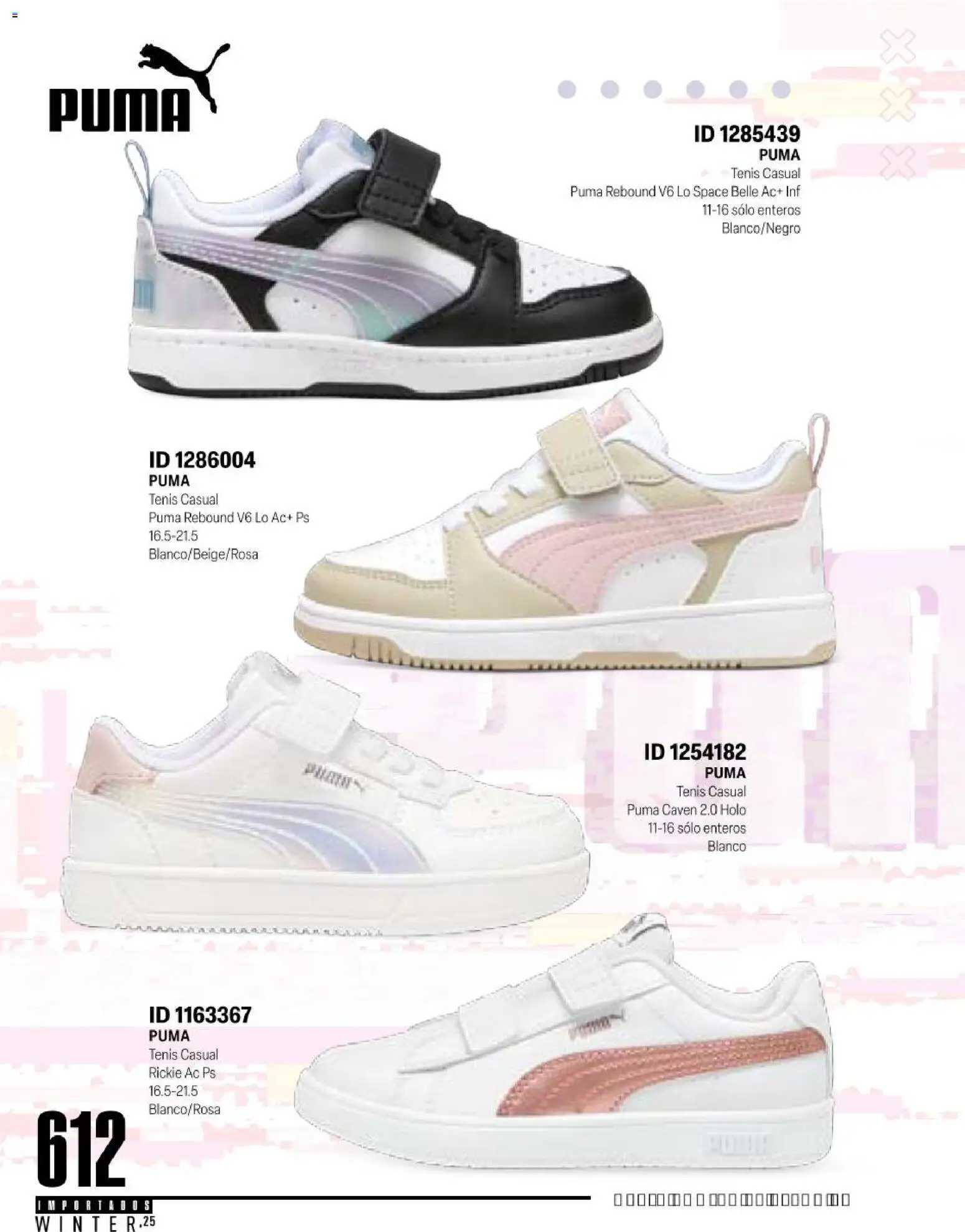 Nuevas ofertas de Price Shoes válidas en toda la República Mexicana desde el 11.11.2025. ¡Encuentra las mejores ofertas en Price Shoes catálogo Importados Winter 2025  ! | Página: 612 | Productos: Tenis