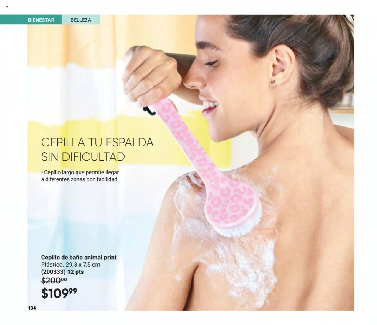 Nuevas ofertas de AVON válidas en toda la República Mexicana desde el 09.08.2025. ¡Encuentra las mejores ofertas en AVON - Casa & Estilo 13 2025! | Página: 136 | Productos: Cepillo, Baño