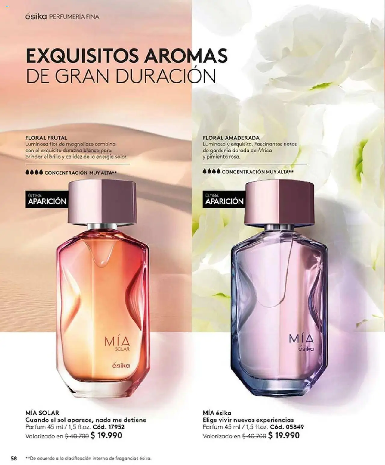 Catálogo Ésika Campaña 15 │ válido desde el 15.09.2025 | Página: 58 | Productos: Brillo, Pimienta, Durazno