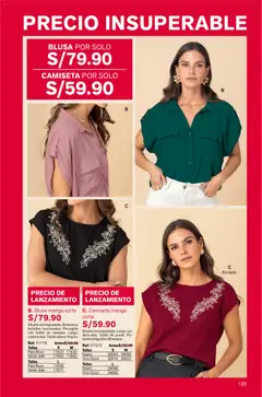 Vista previa de folleto Leonisa - Catálogo de la Leonisa válido desde 05.02.2026 | Página: 139 | Productos: Vino, Blusa