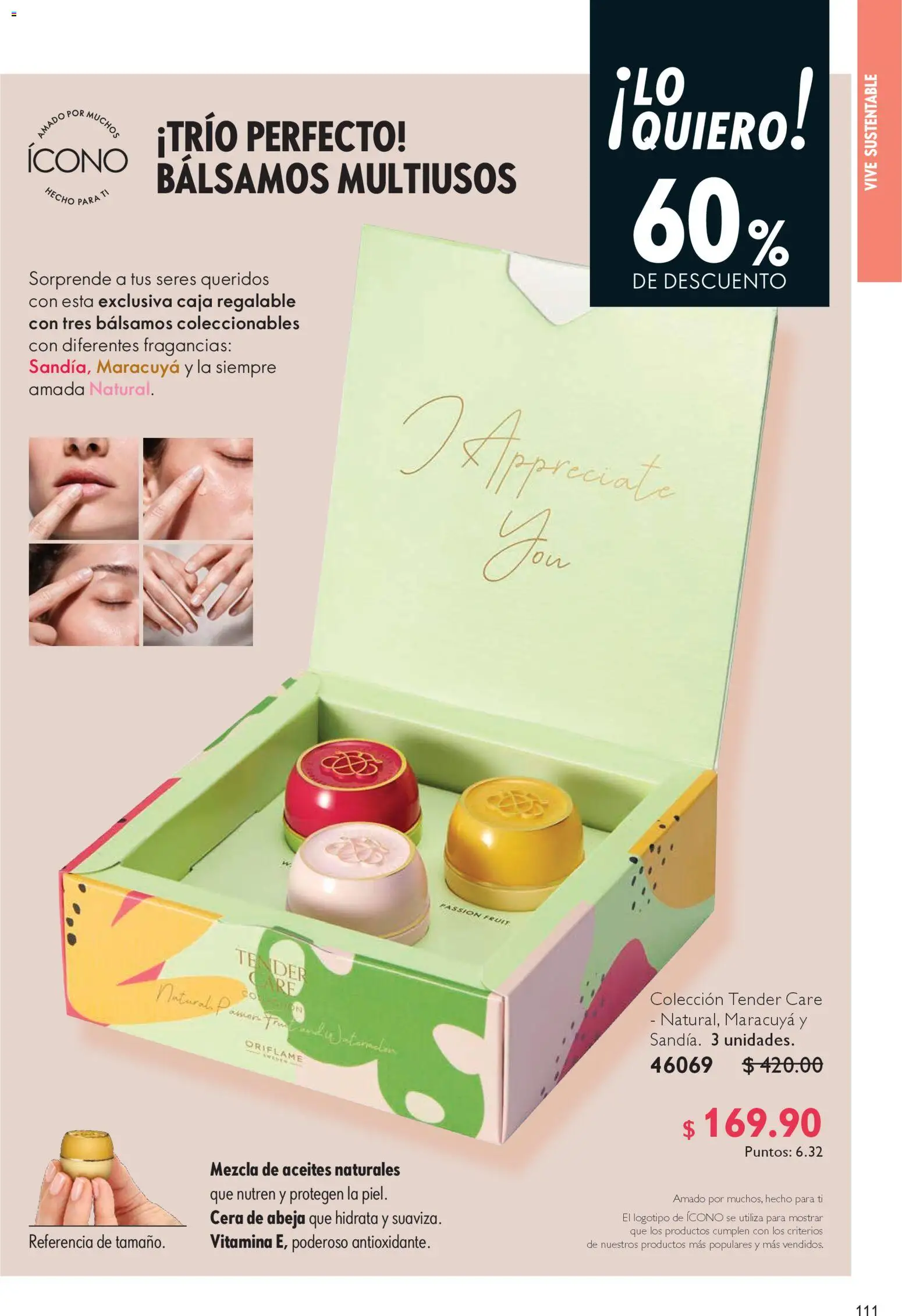 Nuevas ofertas de Oriflame válidas en toda la República Mexicana desde el 06.12.2025. ¡Encuentra las mejores ofertas en Oriflame campaña 12 2025! | Página: 111