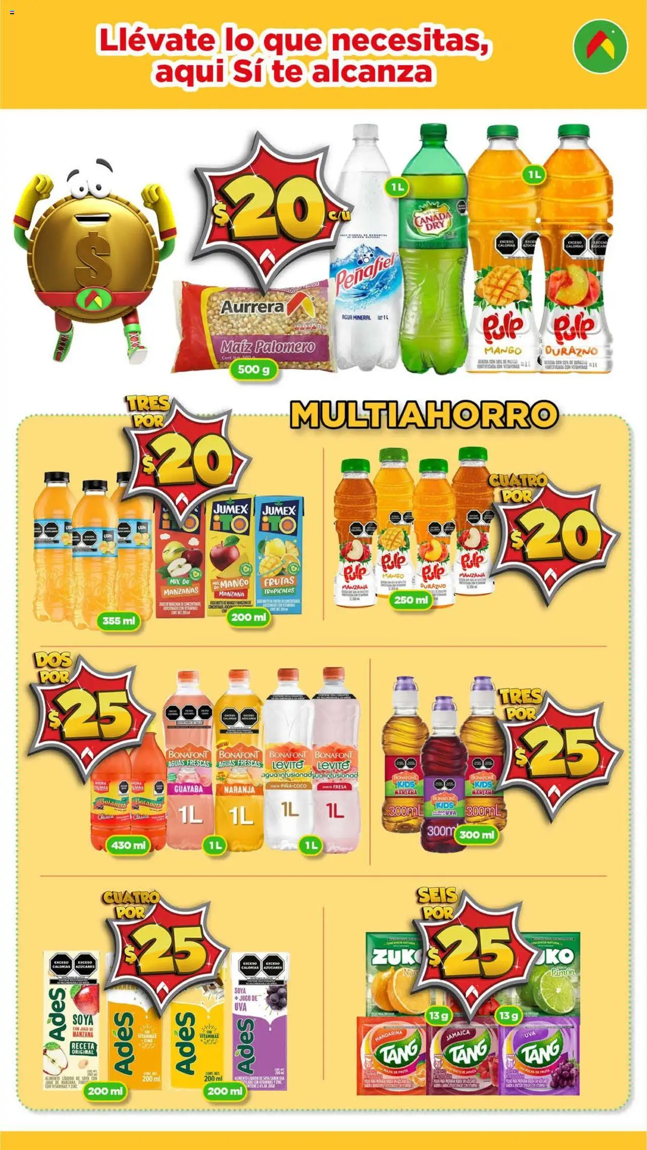 Nuevas ofertas de Bodega Aurrerá válidas en toda la República Mexicana desde el 17.09.2025. ¡Encuentra las mejores ofertas en Bodega Aurrerá - Folleto Morralla! | Página: 10 | Productos: Maíz, Fresa, Mango, Té