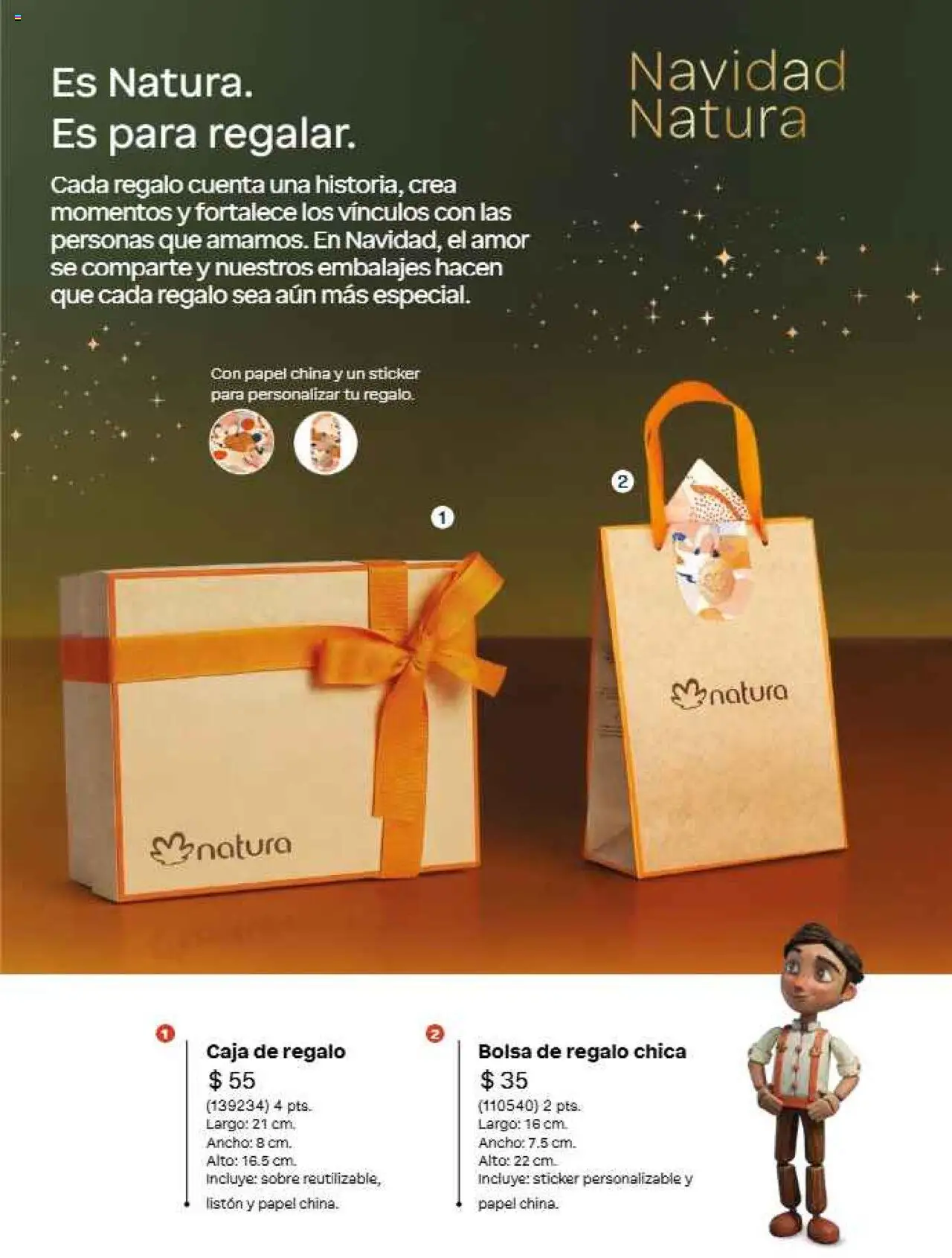 Nuevas ofertas de Natura válidas en toda la República Mexicana desde el 22.11.2025. ¡Encuentra las mejores ofertas en Natura campaña 17 2025! | Página: 48 | Productos: Bolsa, Caja, Sobre