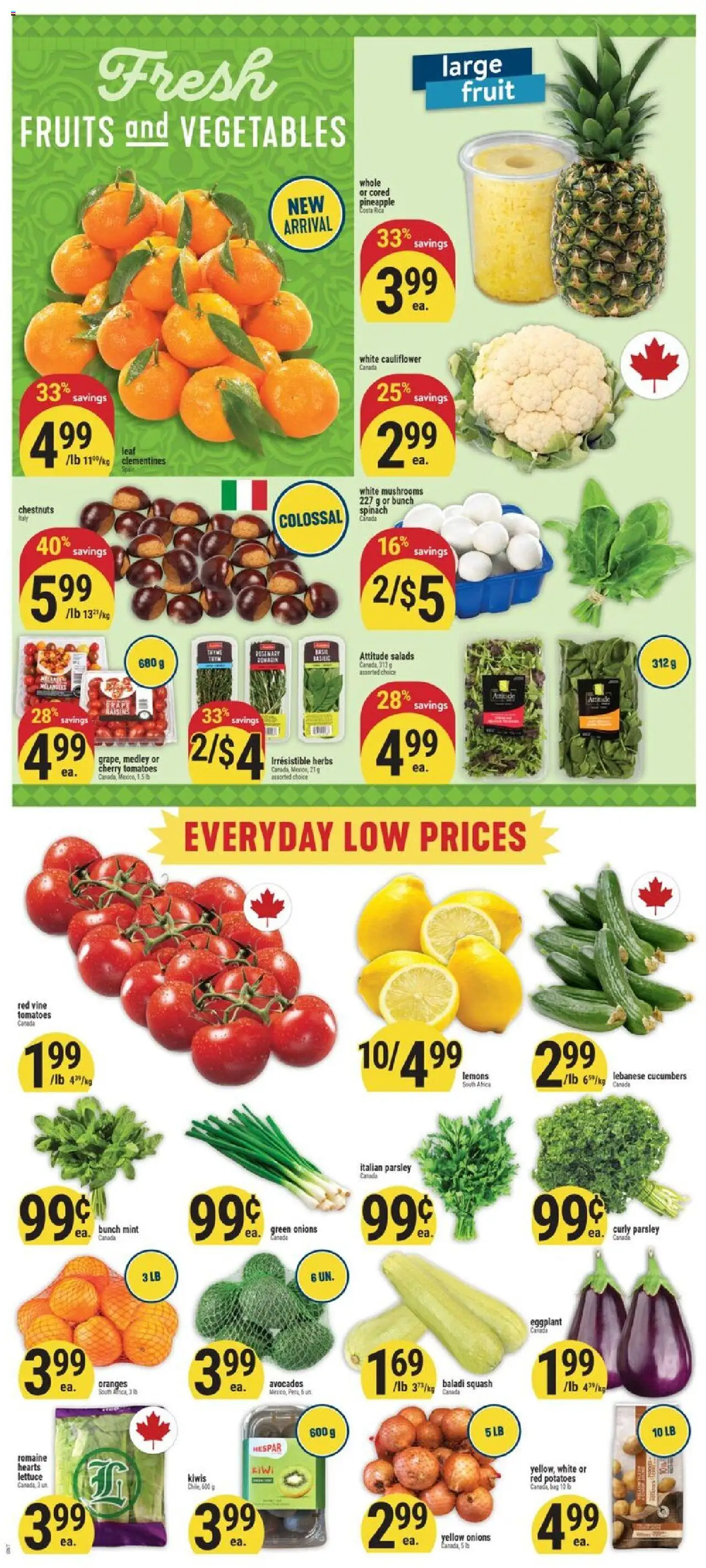 Adonis flyer valid from 09.10.2025 | Page: 3 | Products: Kiwi, Potatoes, Bag, Tomatoes