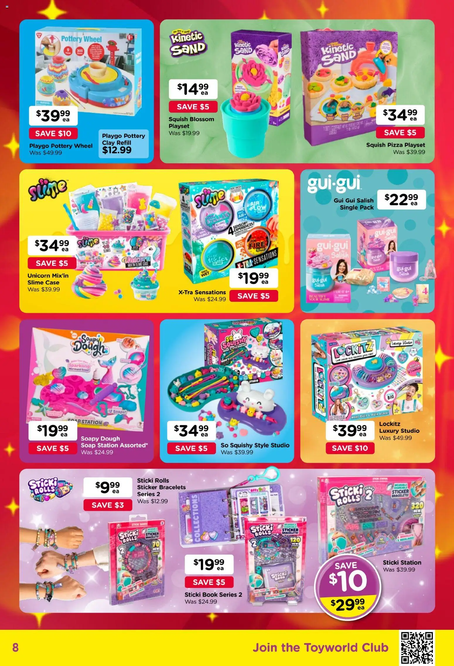 Toyworld catalogue - valid from 05.11.2025 | Page: 8 | Products: Pizza, Soap, Clay, Case
