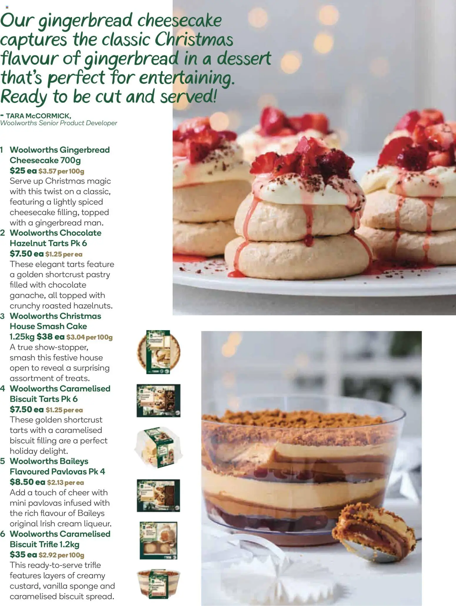 Woolworths catalogue - valid from 26.11.2025 | Page: 25 | Products: Chocolate, Cream, Pastry, Sponge