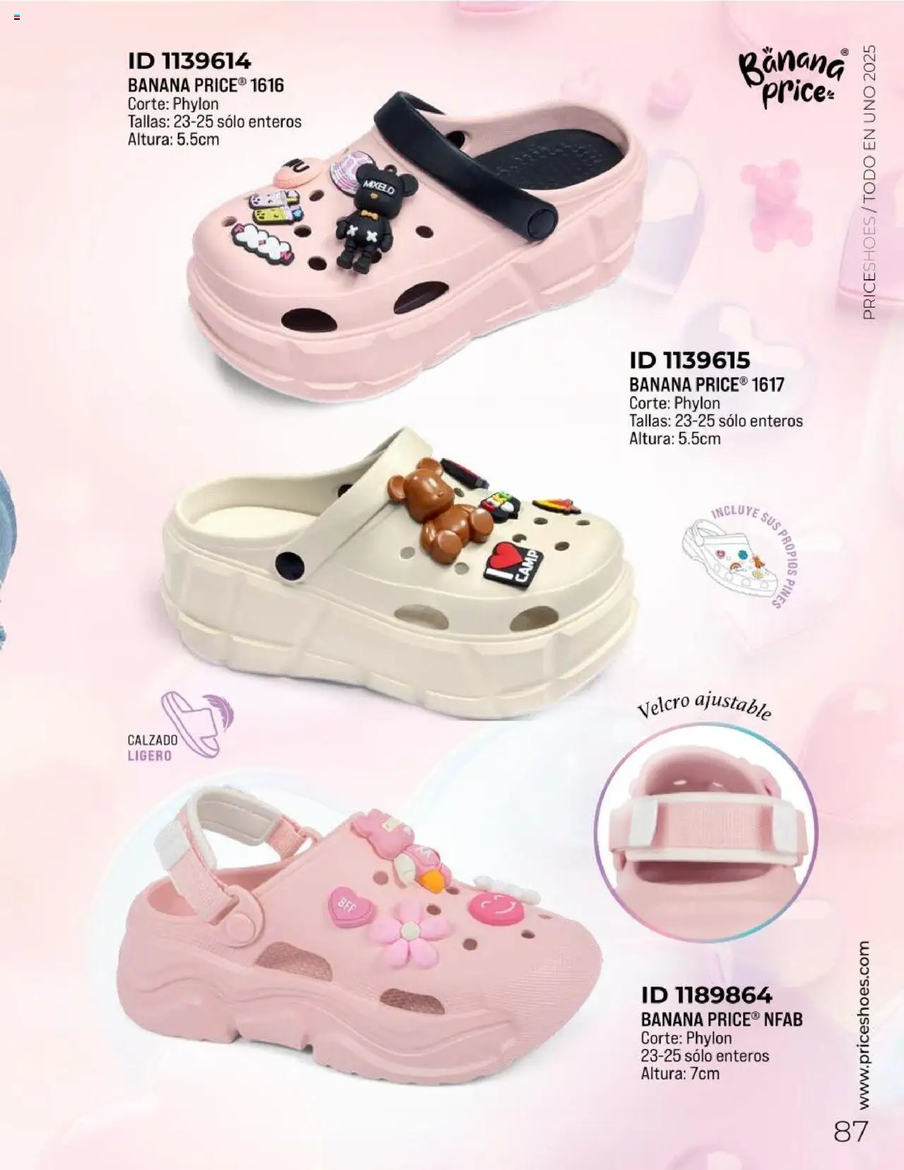 Nuevas ofertas de Price Shoes válidas en toda la República Mexicana desde el 05.05.2025. ¡Encuentra las mejores ofertas en Price Shoes catálogo Todo En 1 2025! | Página: 87