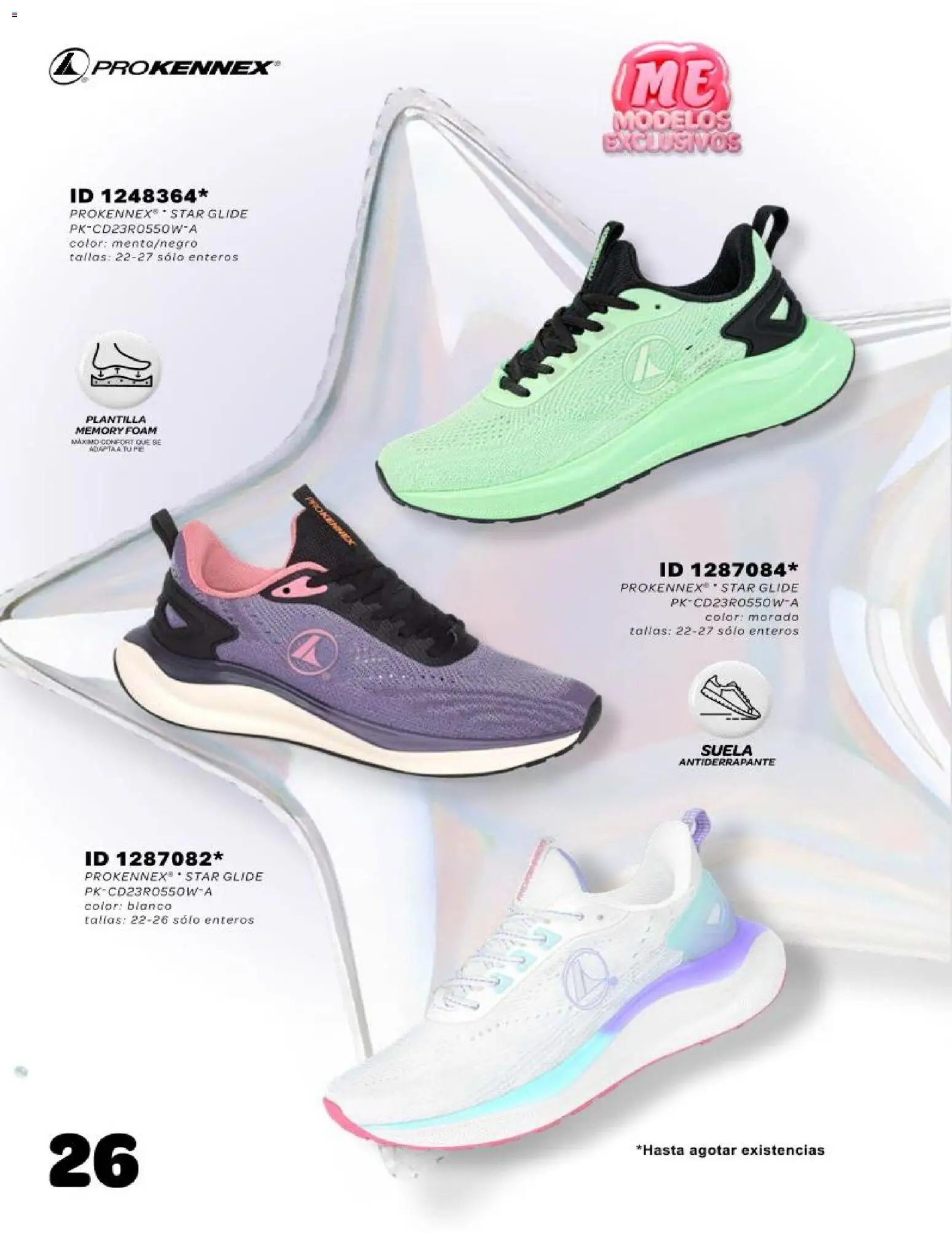 Nuevas ofertas de Price Shoes válidas en toda la República Mexicana desde el 30.03.2026. ¡Encuentra las mejores ofertas en Price Shoes catálogo Prokennex! | Página: 26