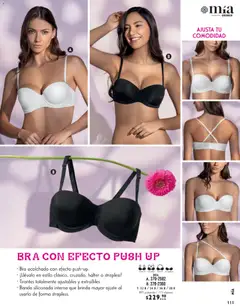 Vista previa de Andrea catálogo Lencería & vestir interior, nuevo folleto de la tienda, válido en México a partir del 25.01.2026 | Página: 7 | Productos: Tirantes, Acolchado