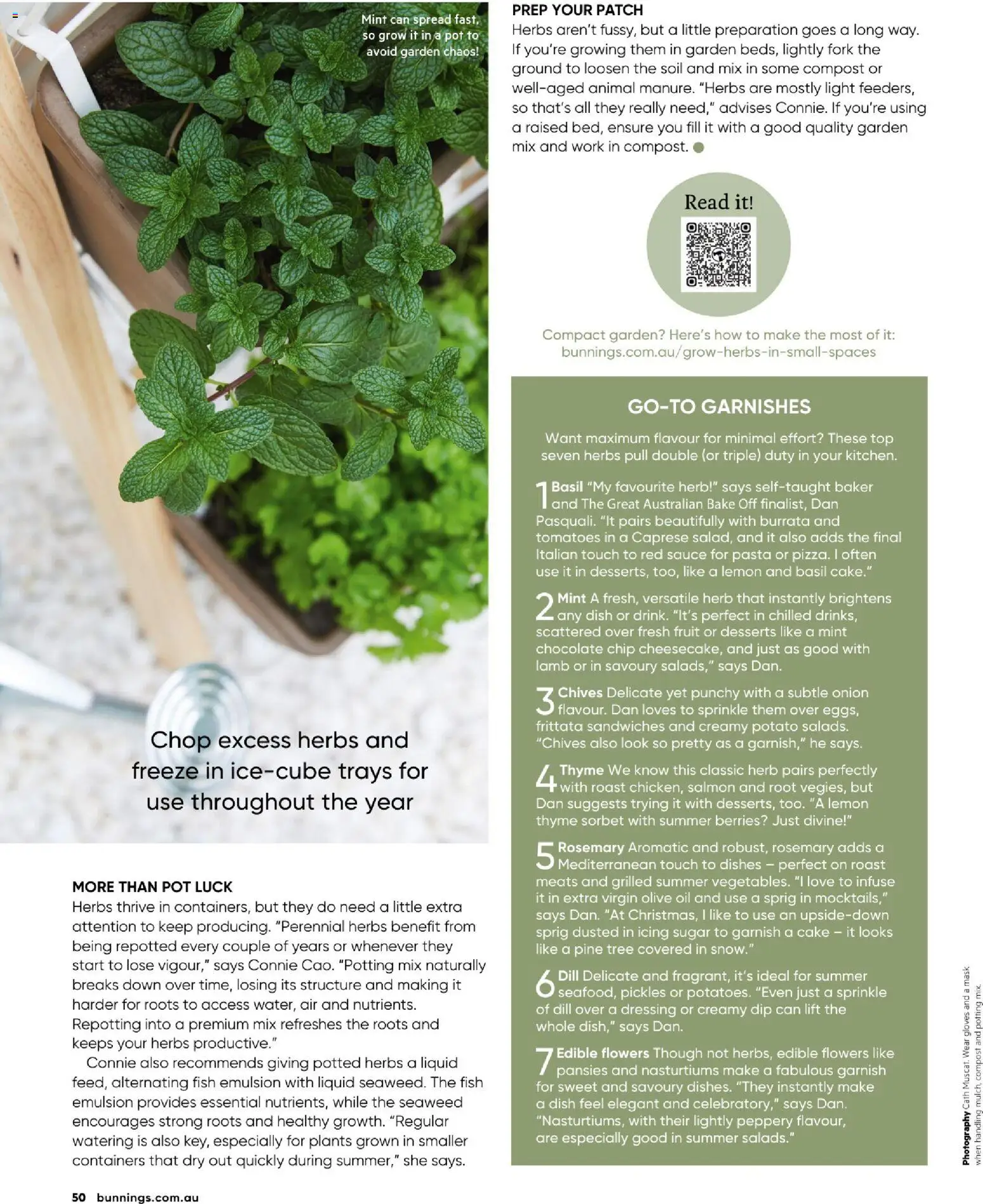 Bunnings Warehouse catalogue - valid from 01.12.2025 | Page: 50 | Products: Lamb, Tomatoes, Sauce, Lemon