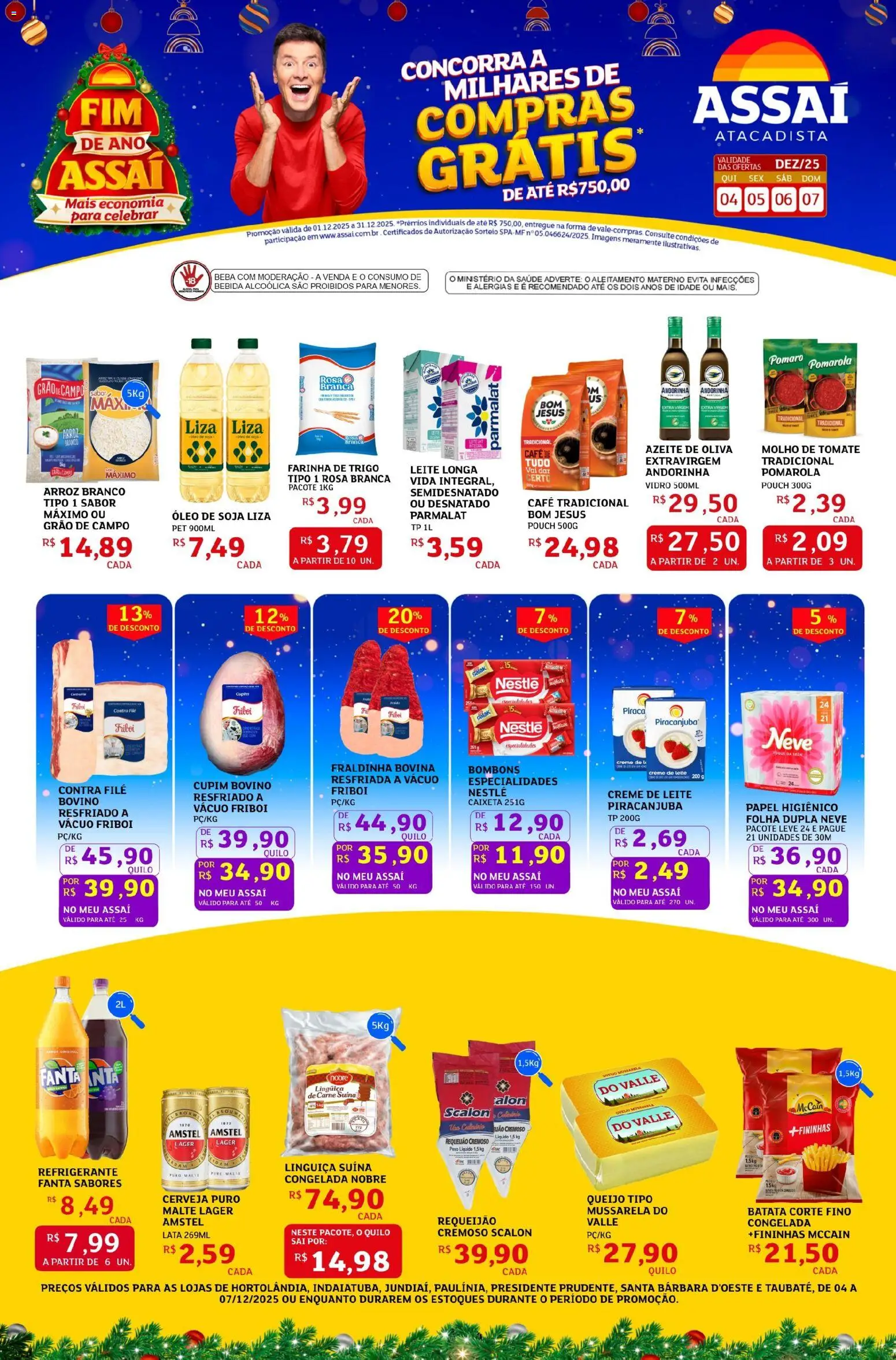 Assaí Atacadista Folheto - válido de 04.12.2025 | Página: 1