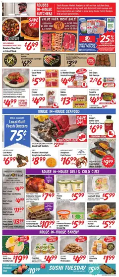 Preview of Rouses weekly ads valid from 26.12.2025 | Page: 6 | Products: Cheese, Sauce, Salt, Onion