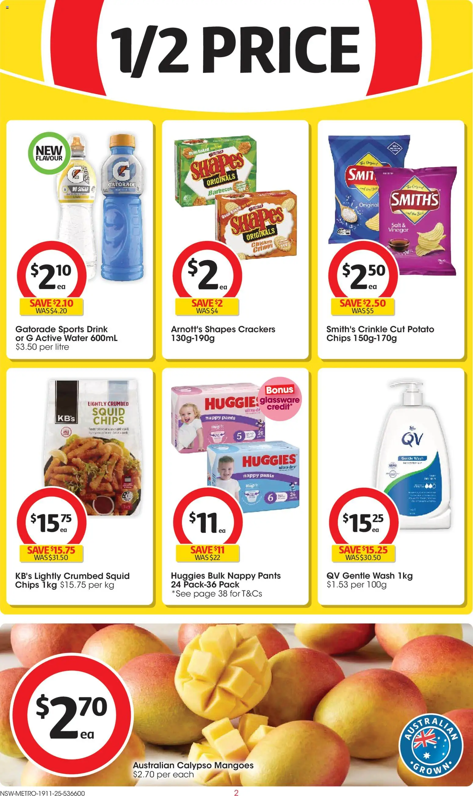 Coles catalogue - valid from 19.11.2025 | Page: 2 | Products: Crackers, Chicken, Sugar, Oven