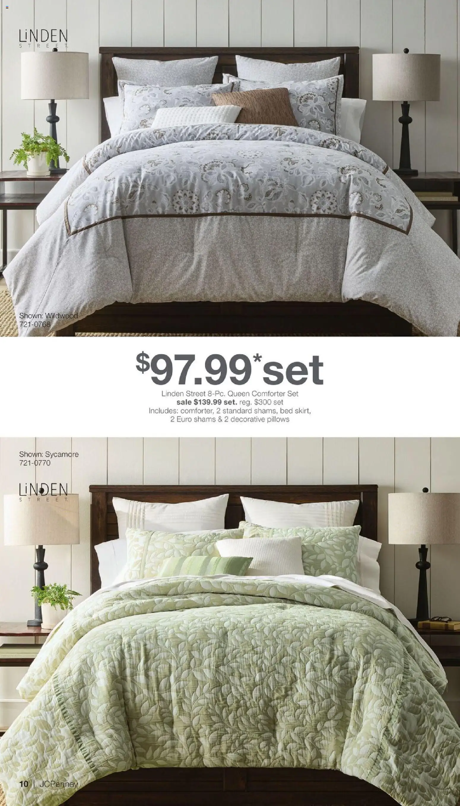 JCPenney Our Biggest Home Sale of the Season - valid from 23.03.2026 | Page: 9 | Products: Bed, Comforter