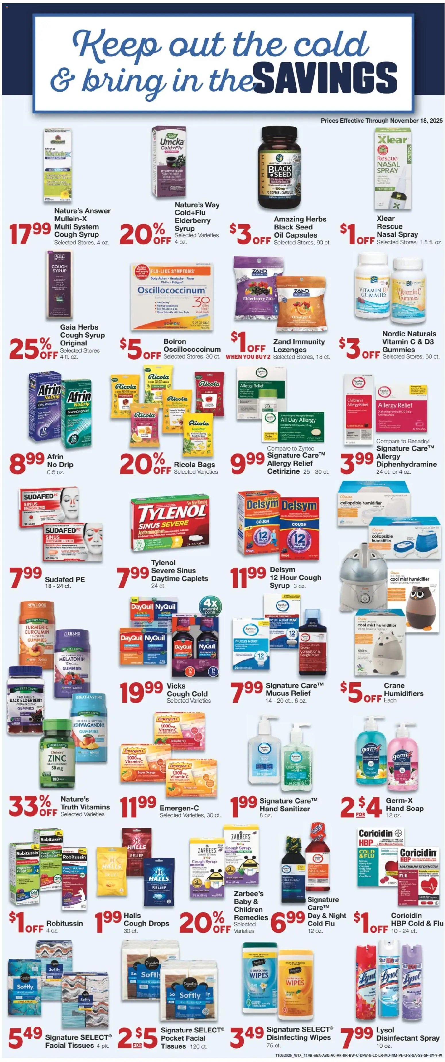 United Supermarkets Weekly Ad - valid from 04.11.2025 | Page: 11 | Products: Turmeric, Ginger, Soap, Lemon