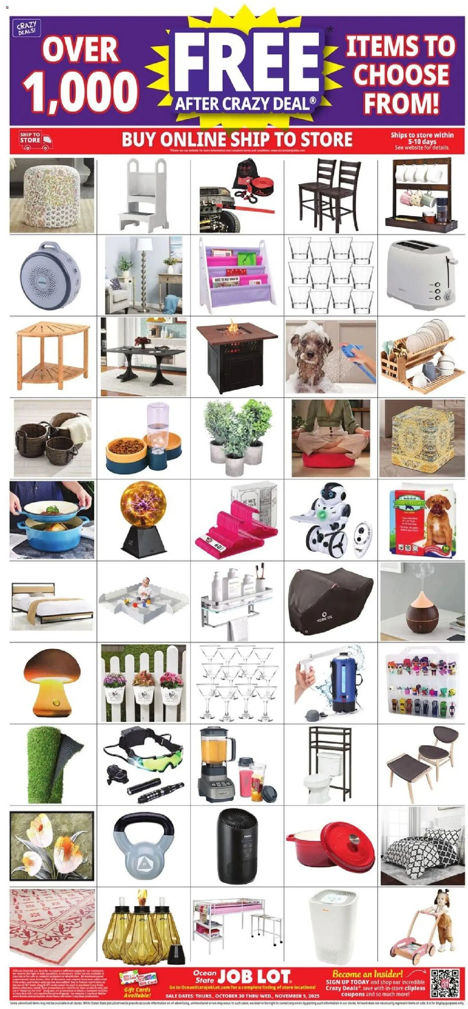 Ocean State Job Lot Weekly Ad - MA - valid from 30.10.2025 | Page: 20