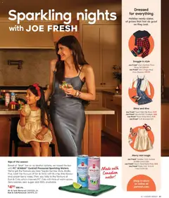 Preview of Real Canadian Superstore - General Merchandise - Insiders Report - Holiday from shop Real Canadian Superstore valid from 30.10.2025 | Page: 22 | Products: Gin, Slippers, Cardigan, Dress
