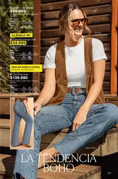 Leonisa - Catálogo -  Vista previa de la revista de la tienda Leonisa valido desde el 01.02.2026 | Página: 137 | Productos: Jean, Camiseta, Chaleco, Café