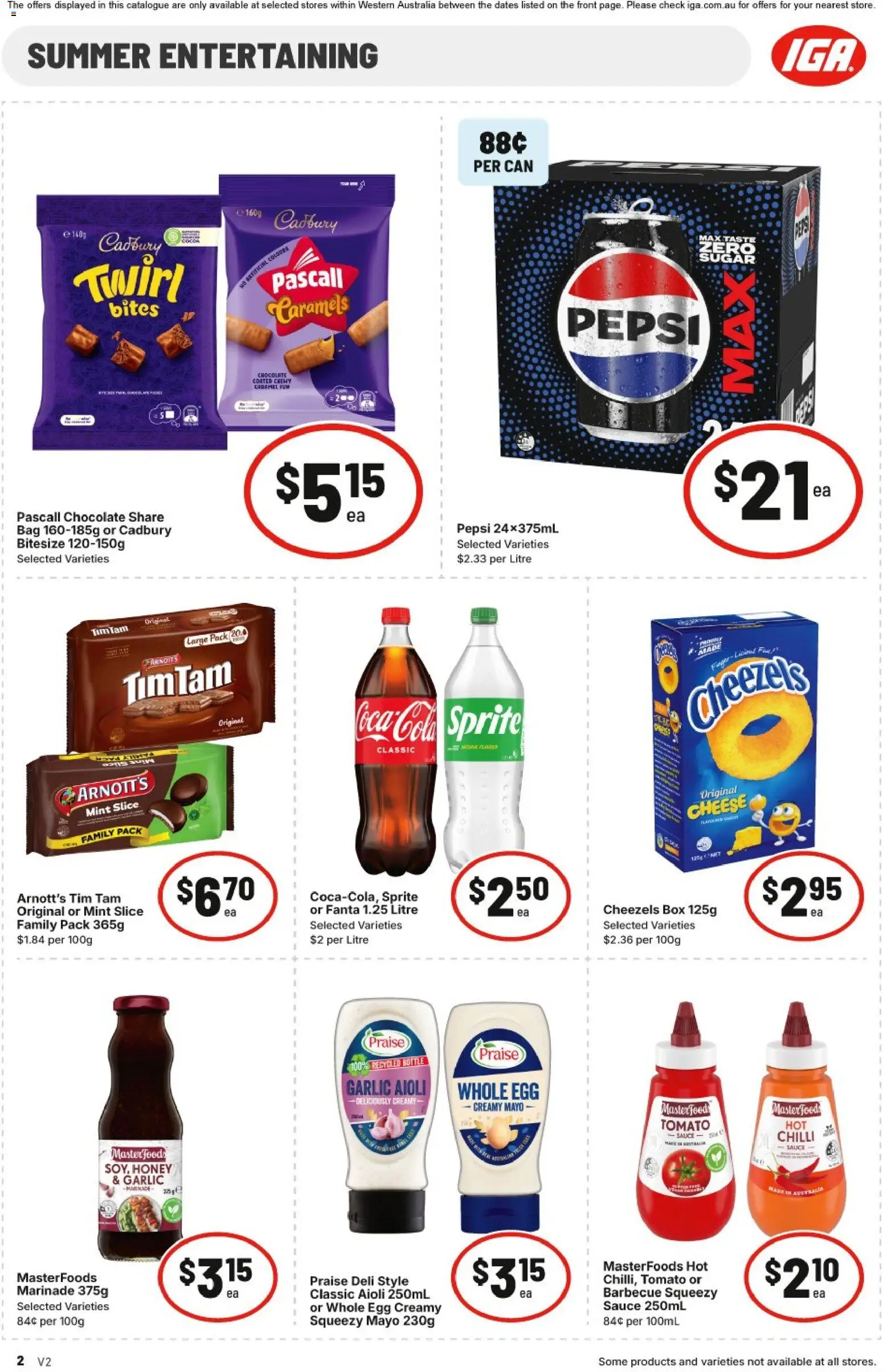 IGA catalogue - valid from 31.12.2025 | Page: 2 | Products: Toilet, Fragrance, Pants, Tissues