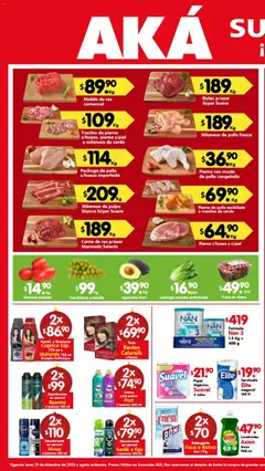 Vista previa de Arteli folleto Aká Super Bodega Foraneas, nuevo folleto de la tienda, válido en México a partir del 29.12.2025