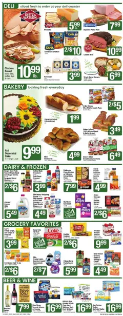 Preview of Shaw's weekly ads valid from 10.10.2025 | Page: 4 | Products: Butter, Wine, Cream, Cookies