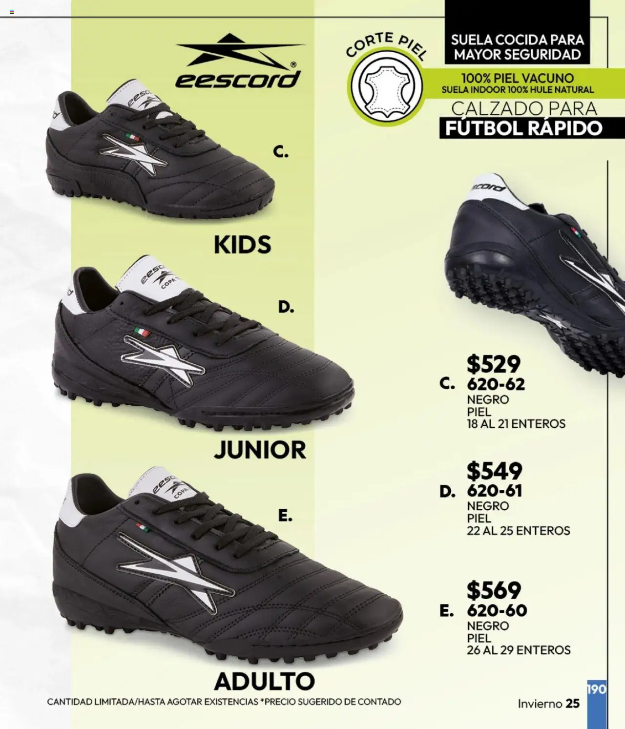 Nuevas ofertas de Cklass válidas en toda la República Mexicana desde el 16.09.2025. ¡Encuentra las mejores ofertas en Cklass - Catálogo Invierno Sportbrands! | Página: 193