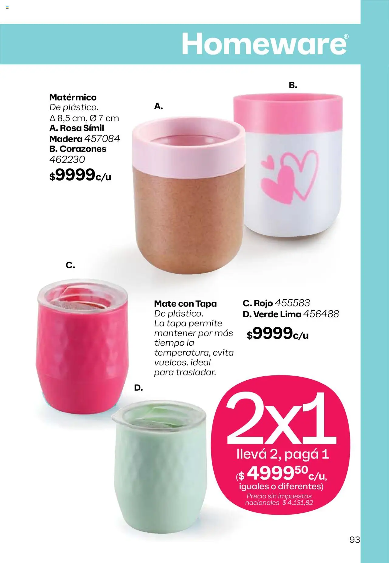 Tupperware Folleto │ válido desde el 11.08.2025 | Página: 94 | Productos: Mate, Lima