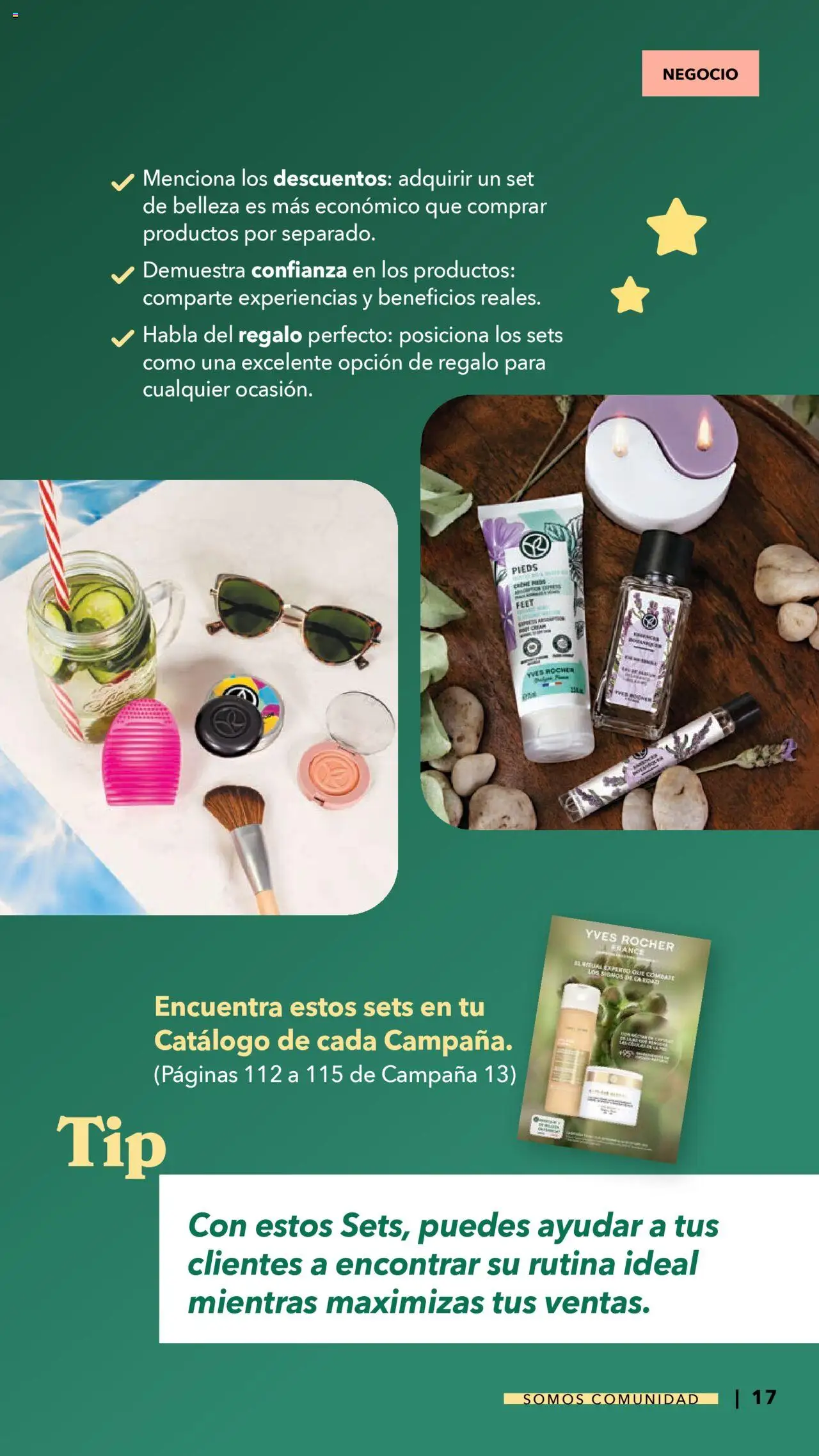 Nuevas ofertas de Yves Rocher válidas en toda la República Mexicana desde el 18.09.2025. ¡Encuentra las mejores ofertas en Yves Rocher - Catálogo Somos Comunidad! | Página: 17 | Productos: Campana