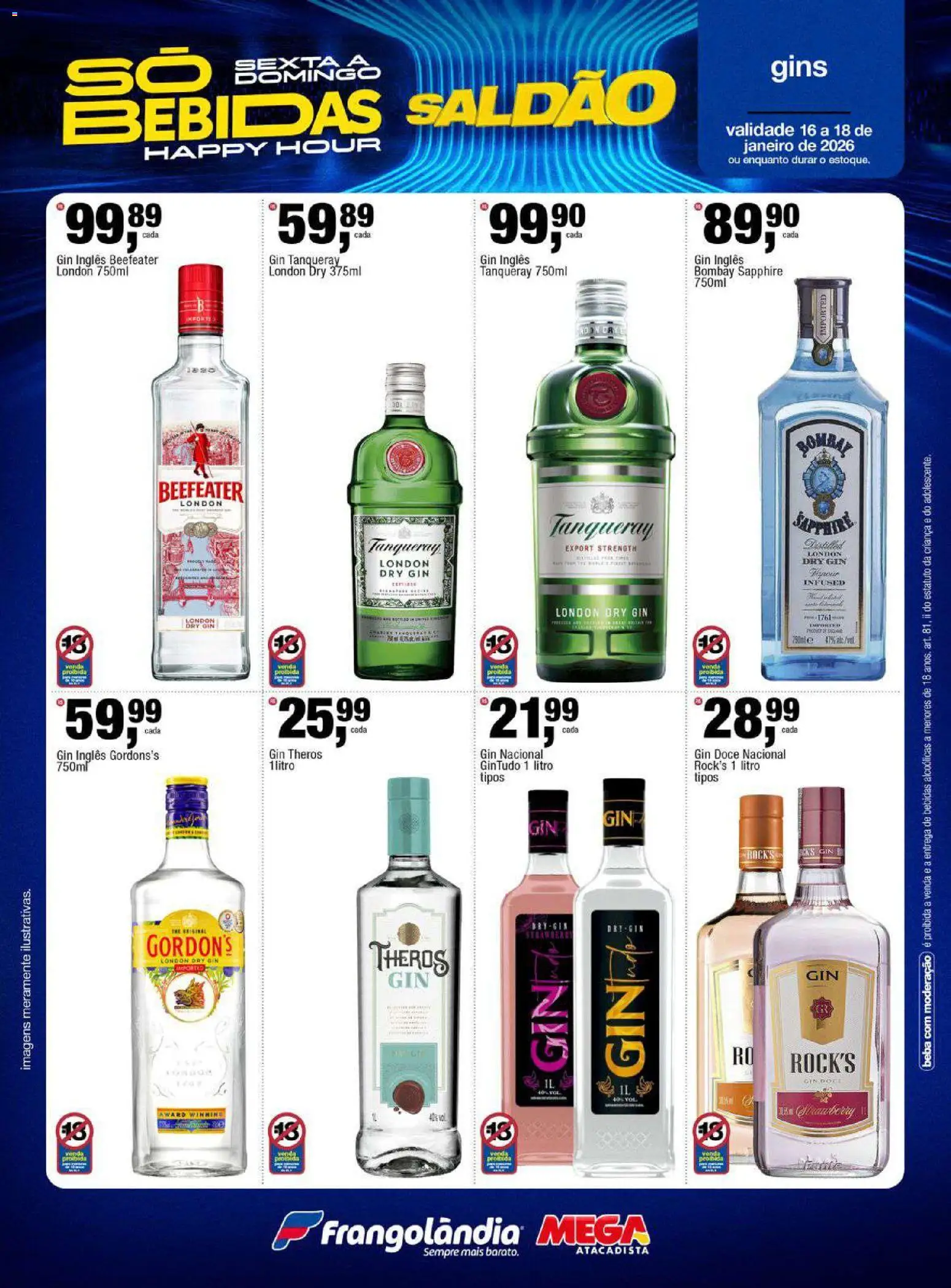 Frangolândia Folheto - válido de 16.01.2026 | Página: 5 | Produtos: Gin