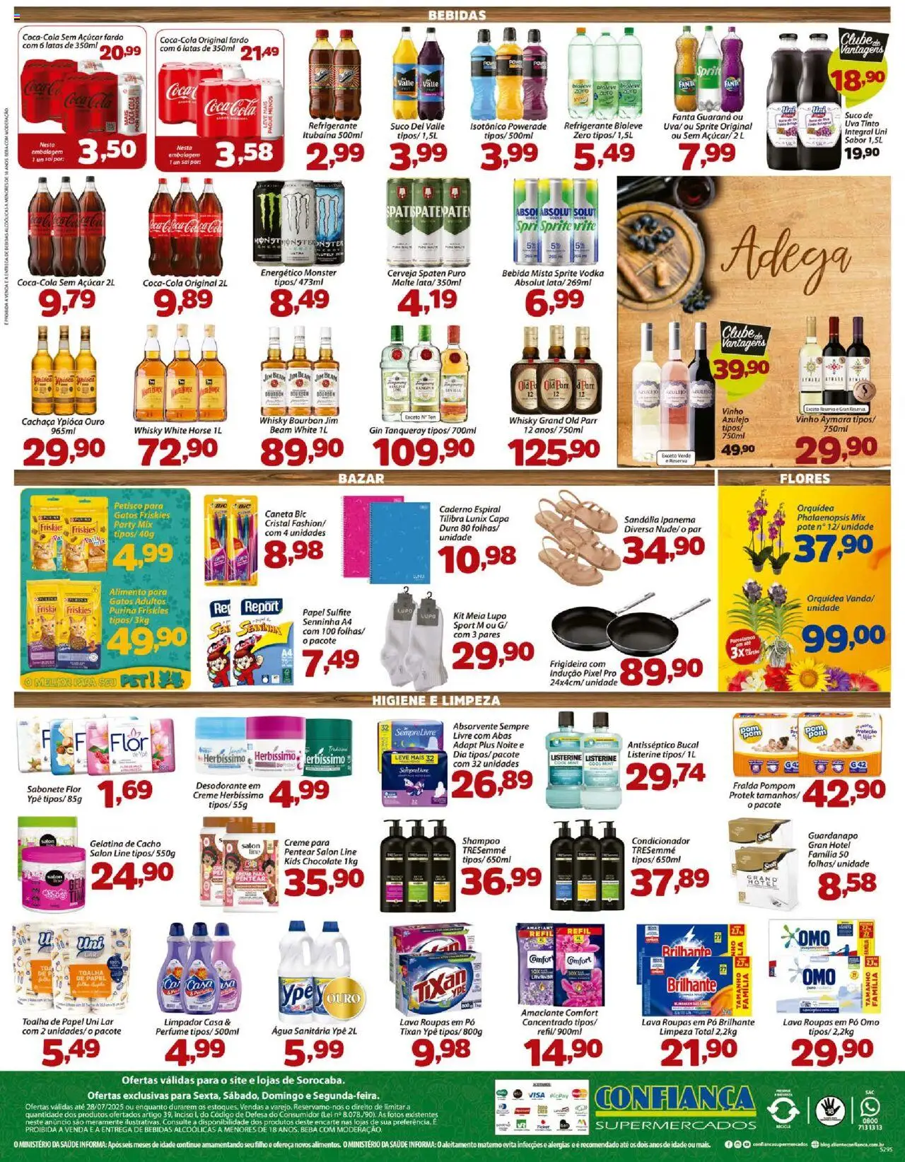 Confiança Folheto - válido de 25.07.2025 | Página: 4 | Produtos: Roupas, Azulejo, Creme, Bebida