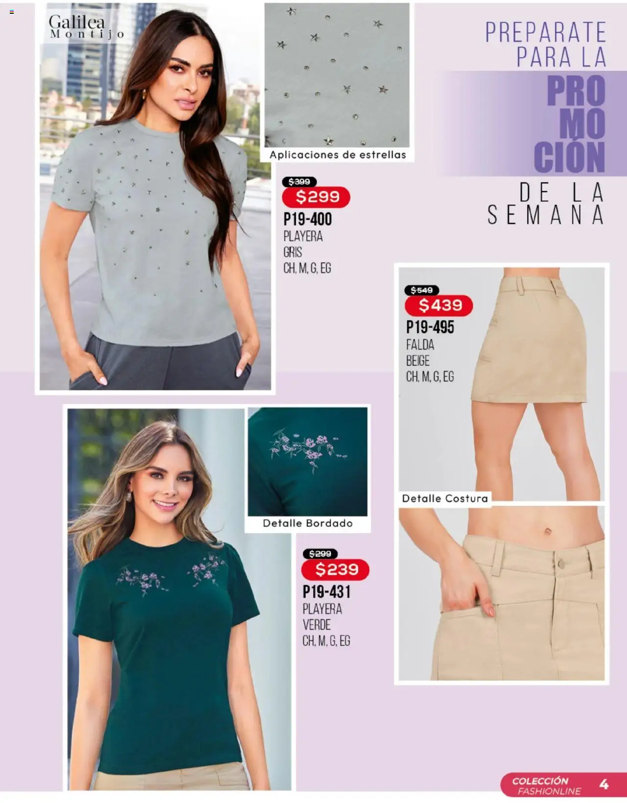 Nuevas ofertas de Cklass válidas en toda la República Mexicana desde el 14.08.2025. ¡Encuentra las mejores ofertas en Cklass - Catálogo Promo De La Semana! | Página: 5 | Productos: Playera, Falda