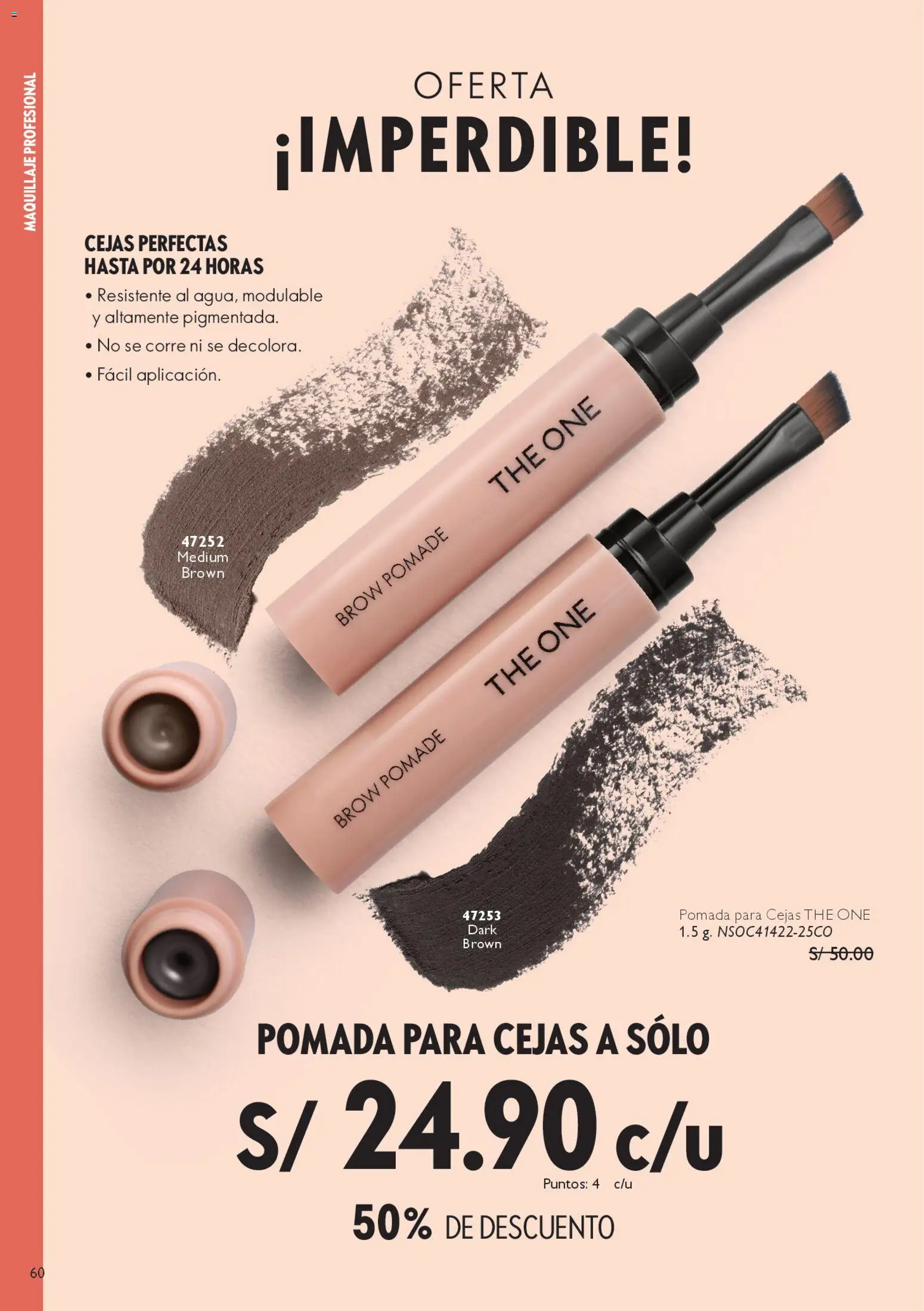 Catálogo Oriflame válido desde 18.04.2026 | Página: 60 | Productos: Maquillaje