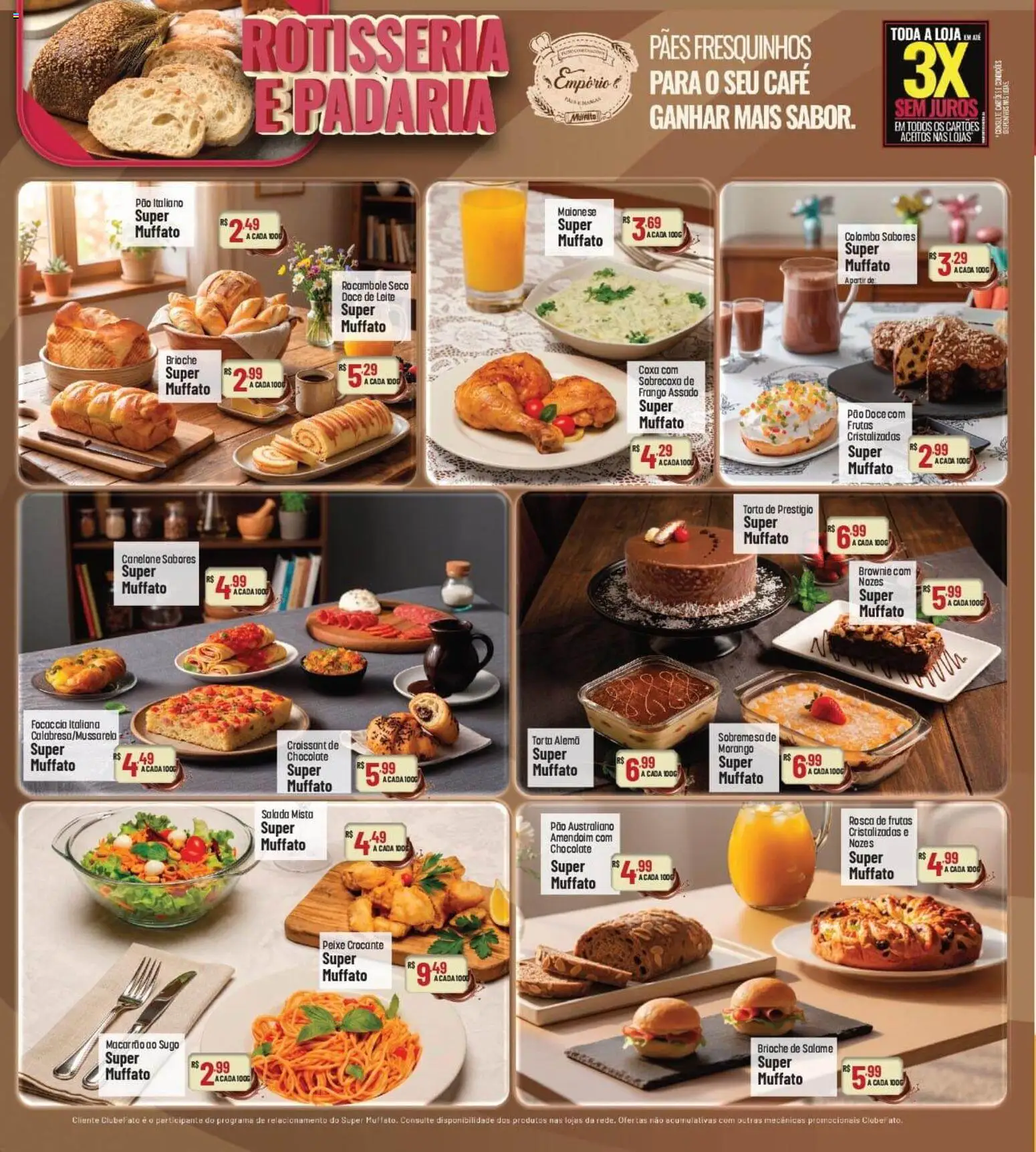 Super Muffato Folheto - válido de 23.02.2026 | Página: 14 | Produtos: Amendoim, Café, Macarrão, Salada