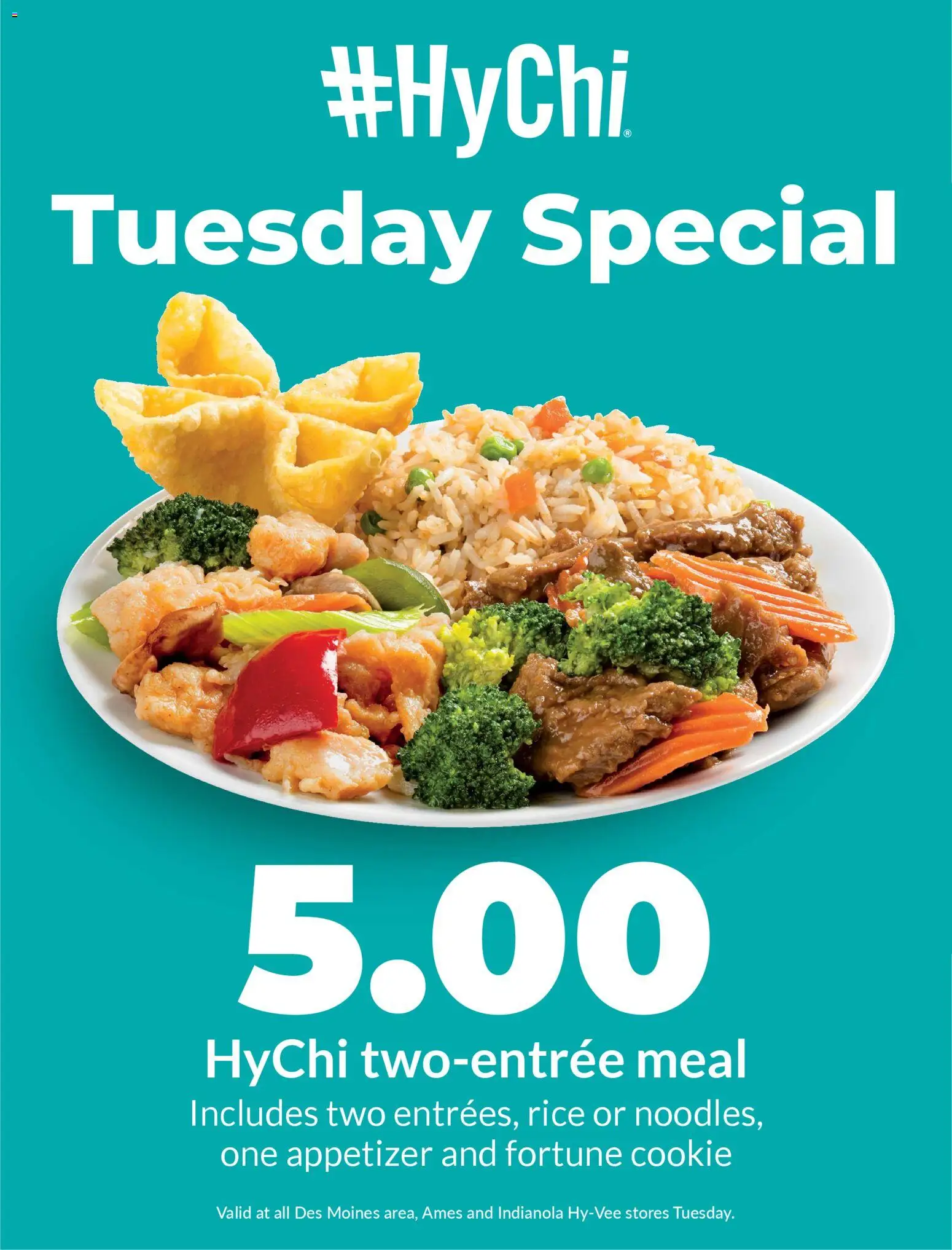 HyVee HyChi Tuesday Special - valid from 04.11.2025 | Page: 1 | Products: Rice