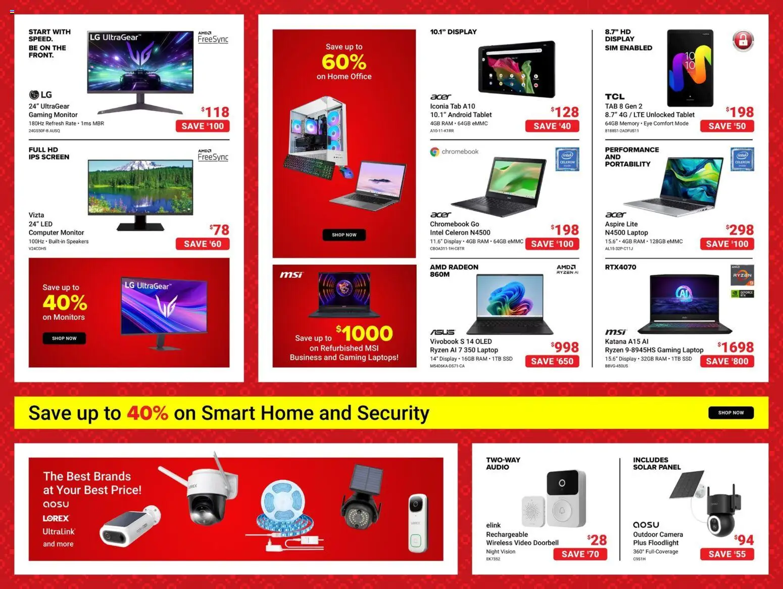 Visions flyer valid from 05.12.2025 | Page: 6 | Products: Tablet, Monitor, Audio, Camera