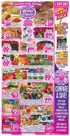 Preview of Jewel Osco weekly ads valid from 15.10.2025