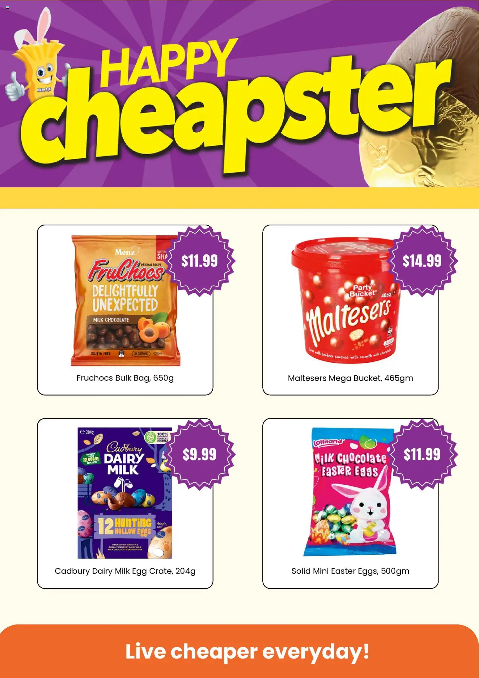 Cheap as Chips catalogue - valid from 26.03.2026 | Page: 2 | Products: Bucket, Cocoa, Dairy, Eggs