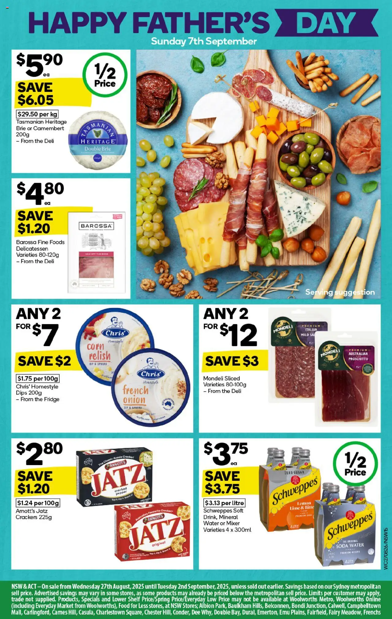 Woolworths catalogue - valid from 27.08.2025 | Page: 15 | Products: Shelf, Water, Lime, Fridge