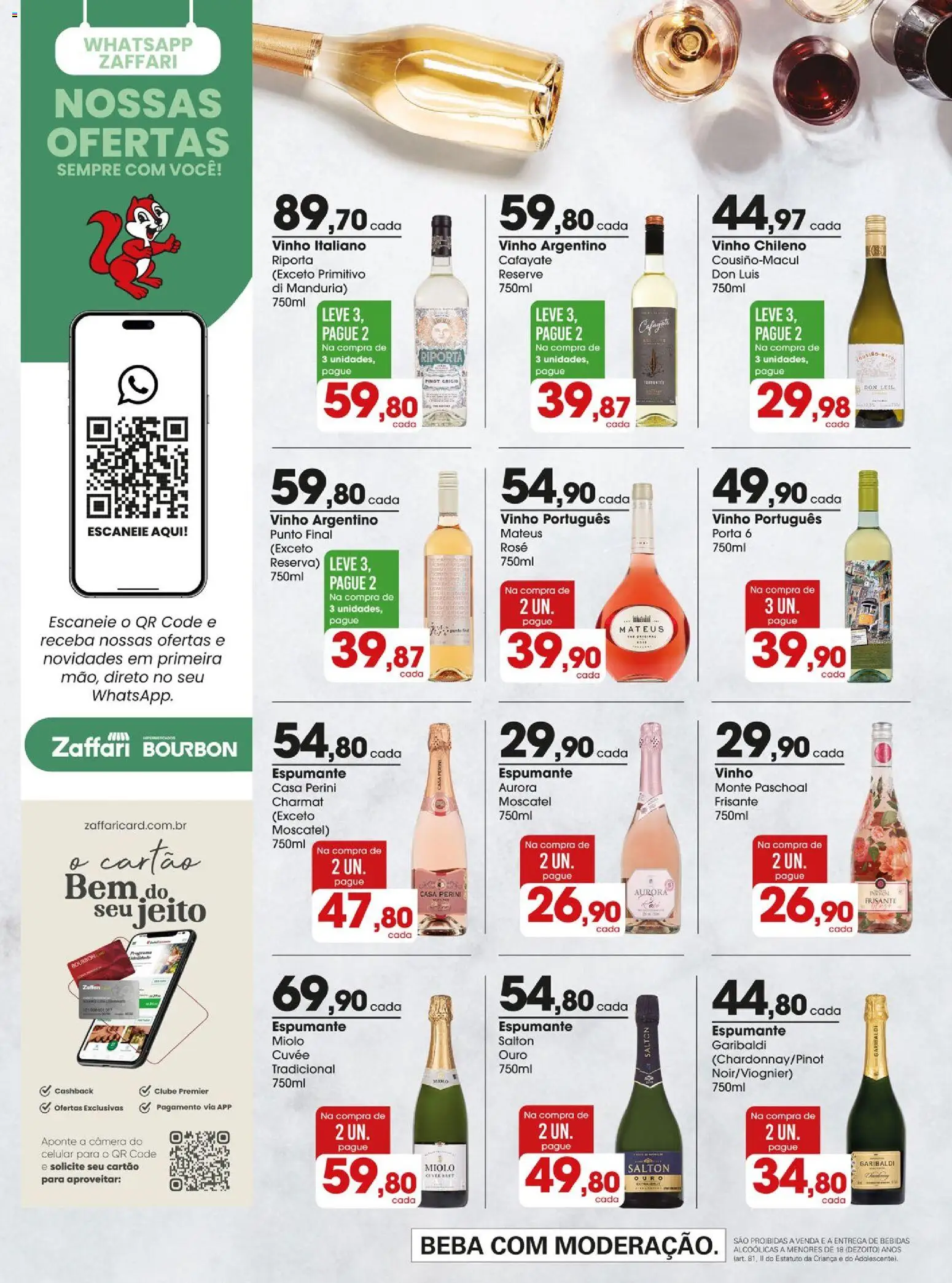 Zaffari Folheto - válido de 06.01.2026 | Página: 12 | Produtos: Celular, Espumante, Porta, Câmera