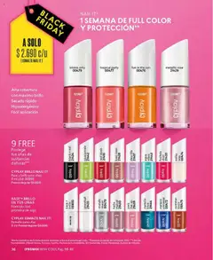 Catálogo CyZone Campaña 16 válido desde el 24.09.2025 | Página: 38 | Productos: Brillo, Base