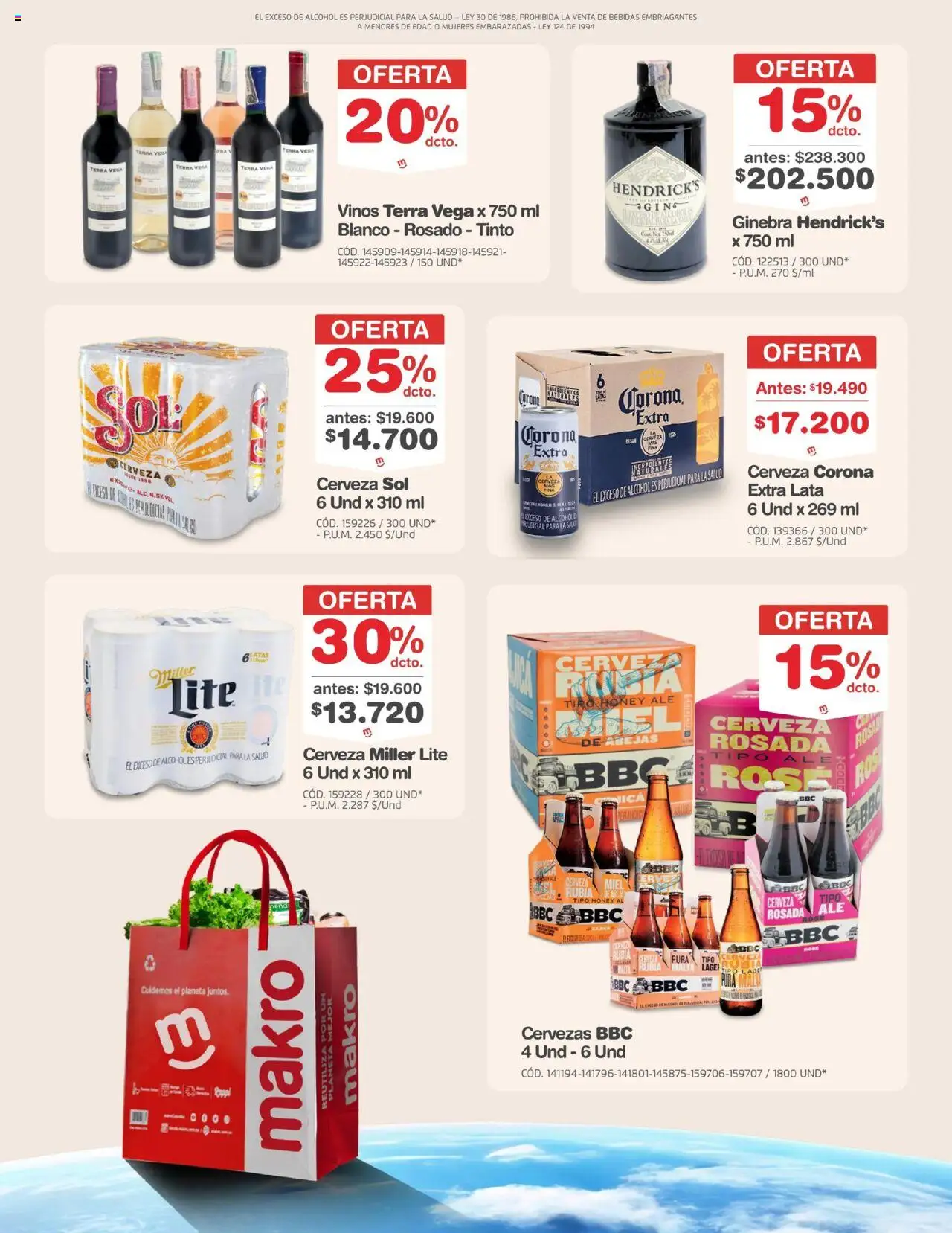 Makro revista - valida desde el 12.09.2025 | Página: 16 | Productos: Ginebra, Mandolina, Tintura, Cerveza
