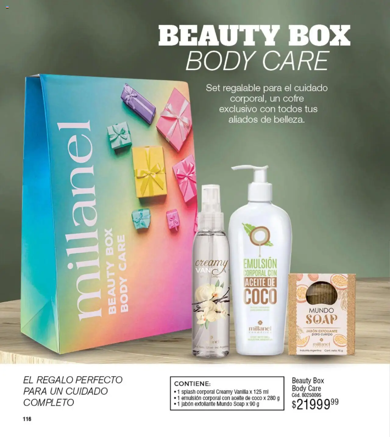 Millanel catálogo │ válido desde el 23.06.2025 | Página: 116 | Productos: Body, Aceite, Jabón, Emulsión