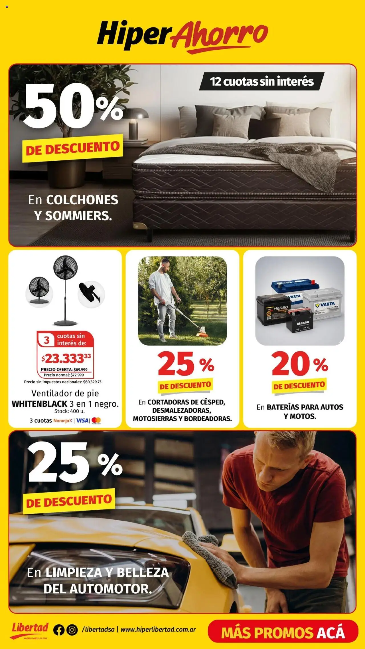 Hipermercado Libertad catálogo │ válido desde el 09.10.2025 | Página: 8 | Productos: Ventilador