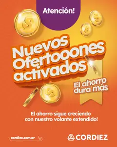 Vista previa Cordiez ofertas válido desde el 26.03.2026