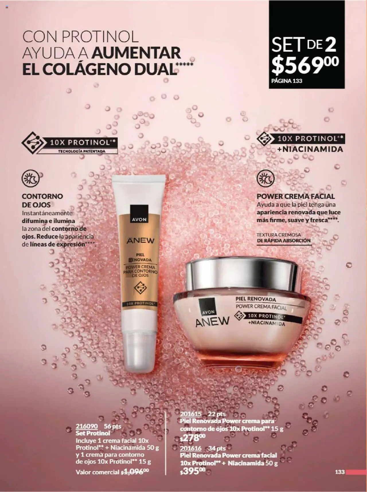 Nuevas ofertas de AVON válidas en toda la República Mexicana desde el 09.08.2025. ¡Encuentra las mejores ofertas en AVON - Campaña 13 2025! | Página: 142 | Productos: Contorno de ojos, Crema, Contorno